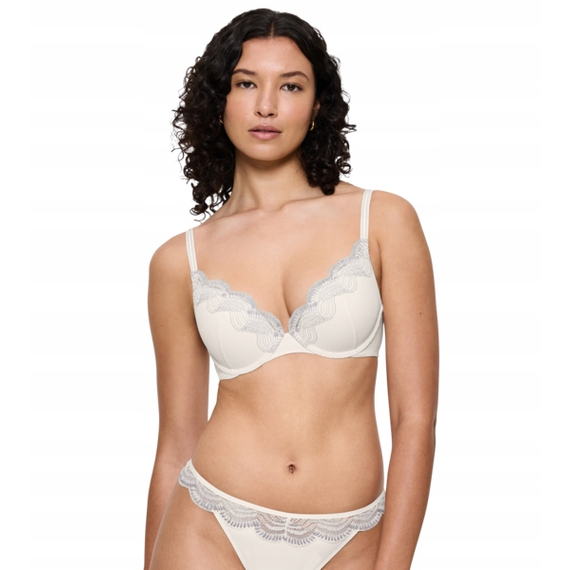 Triumph biustonosz push-up Comfort Glam WHU, Kolor: beżowy, Rozmiar: 80B