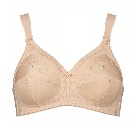 Triumph biustonosz miękki Doreen + Cotton bez fiszbin, Kolor: beżowy, Rozmiar: 95F, 5 image