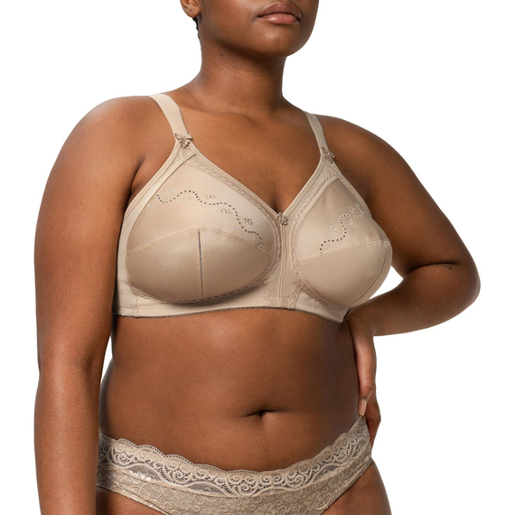 Triumph biustonosz miękki Doreen + Cotton bez fiszbin, Kolor: beżowy, Rozmiar: 95F, 3 image