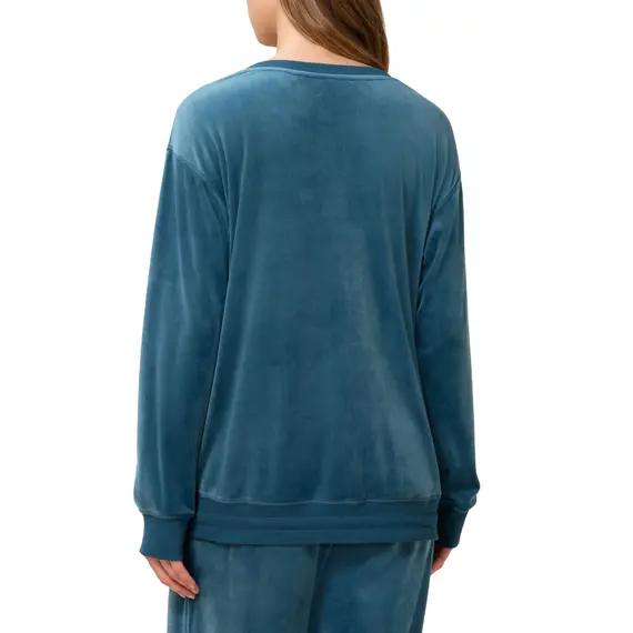 Triumph Mix & Match Velour Sweater, Kolor: niebieski, Rozmiar: 44, 3 image