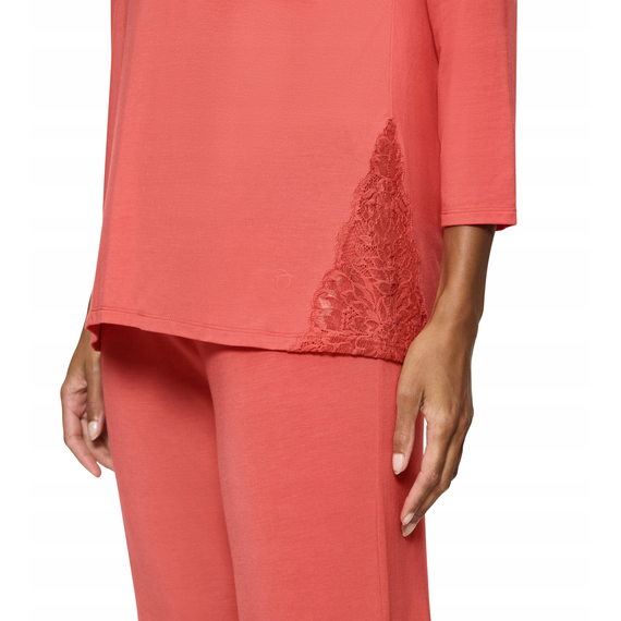 Triumph piżama damska Timeless Sensuality PK 3/4 Sleeves, Kolor: pomarańczowy, Rozmiar: 44, 3 image