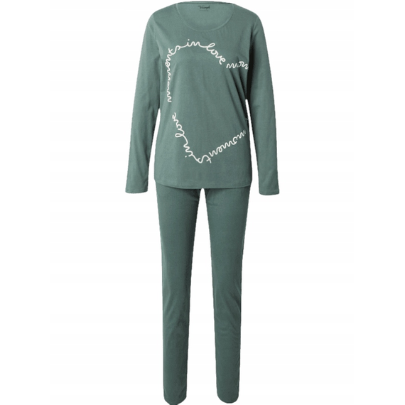Piżama Damska Triumph Sets PK 03 LSL X Bawełna, Kolor: zielony, Rozmiar: 46, 2 image