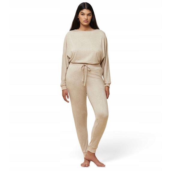 Triumph spodnie damskie Thermal Cosy Trouser, Kolor: beżowy, Rozmiar: 44, 5 image