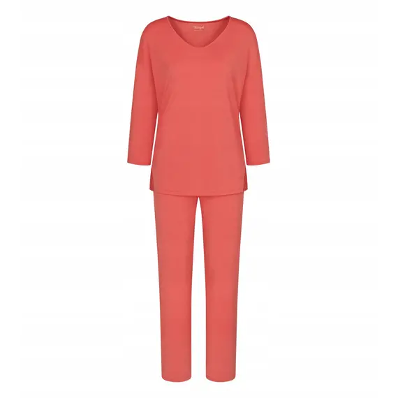 Triumph piżama damska Timeless Sensuality PK 3/4 Sleeves, Kolor: pomarańczowy, Rozmiar: 44, 5 image