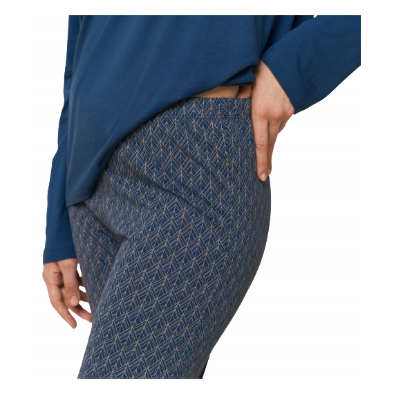 Piżama Damska Triumph Sets PK LSL 10 CO/MD, Kolor: granatowy, Rozmiar: 36, 3 image