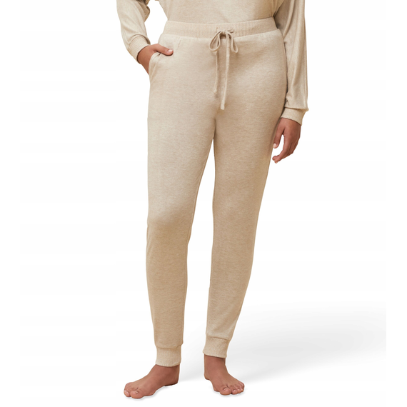 Triumph spodnie damskie Thermal Cosy Trouser, Kolor: beżowy, Rozmiar: 44, 8 image