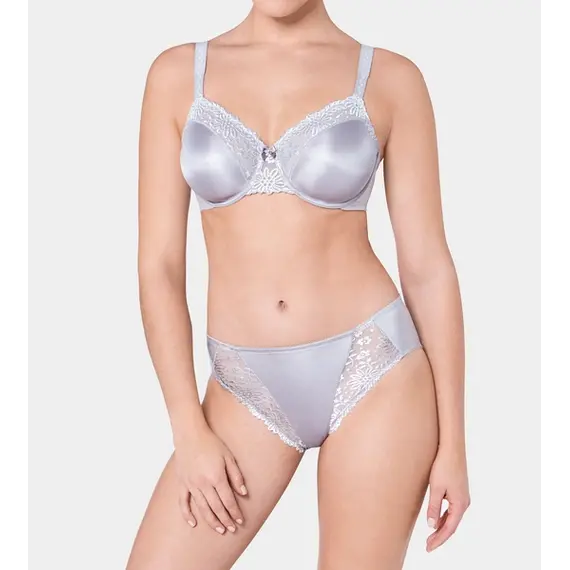 Triumph Ladyform Soft W X - Biustonosz Minimizer, Kolor: srebrny, Rozmiar: 75C, 3 image