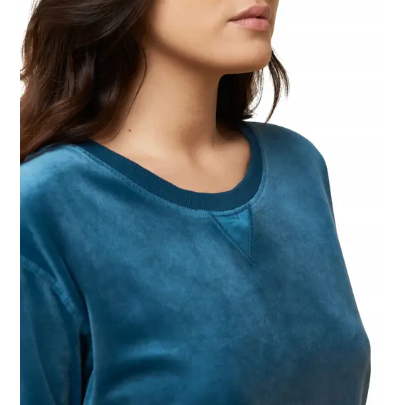 Triumph Mix & Match Velour Sweater, Kolor: niebieski, Rozmiar: 44, 4 image