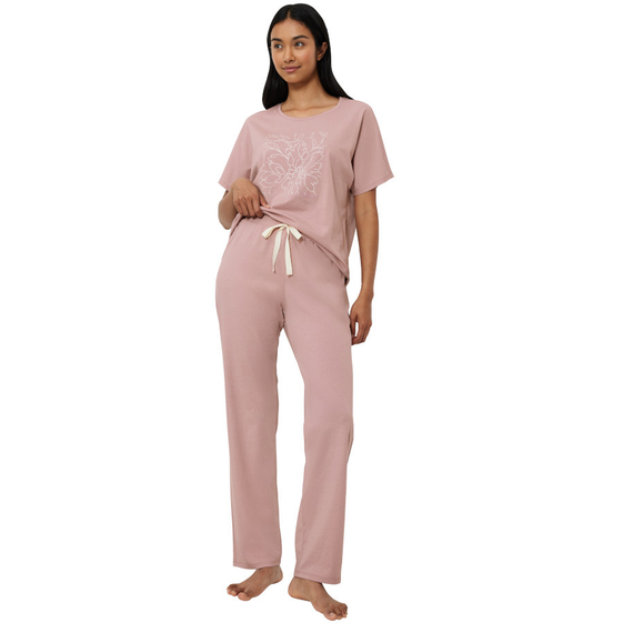 Spodnie damskie Triumph Mix & Match Trousers Jersey X, Kolor: róż szampański, Rozmiar: 42, 5 image
