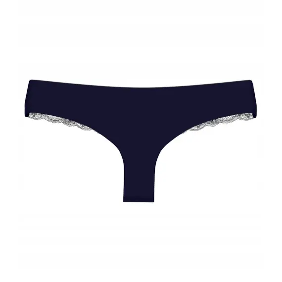 Triumph majtki brazilian string Lovely Micro, Kolor: granatowy-7064, Rozmiar: S, 4 image