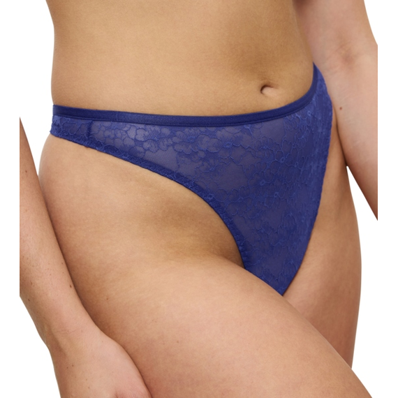 Triumph majtki damskie Bright Spotlight High Leg string, Kolor: granat, Rozmiar: 38, 3 image