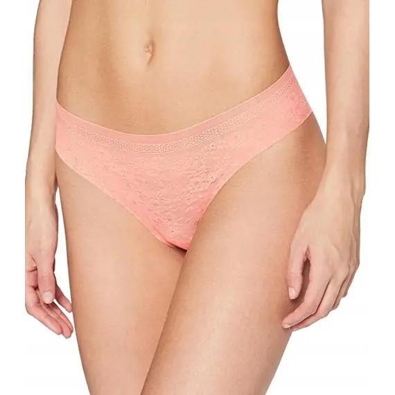 Majtki Damskie Sloggi Zero Lace Hipstring, Kolor: brzoskwiniowy, Rozmiar: M, 2 image