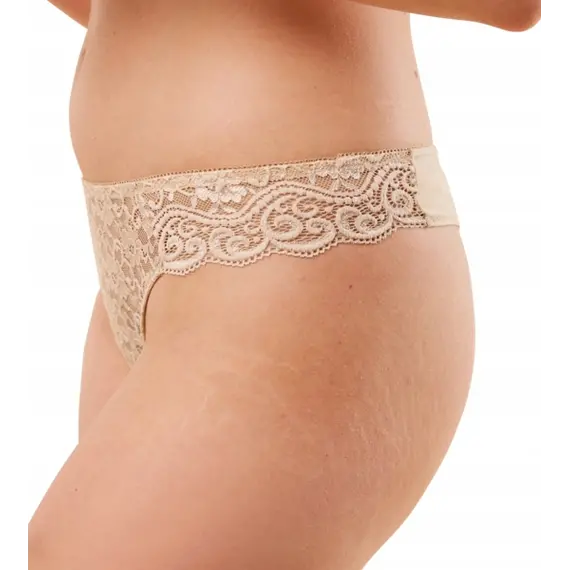Triumph stringi damskie Amourette Hipster String, Kolor: beżowy, Rozmiar: 36, 3 image