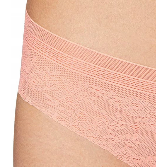 Majtki Damskie Sloggi Zero Lace Hipstring, Kolor: brzoskwiniowy, Rozmiar: S, 3 image