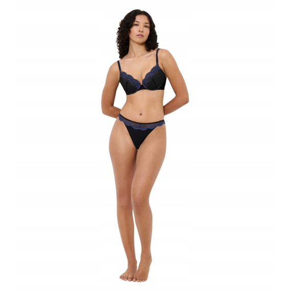 Triumph Comfort Glam String majtki damskie, Kolor: czarny, Rozmiar: 40, 3 image