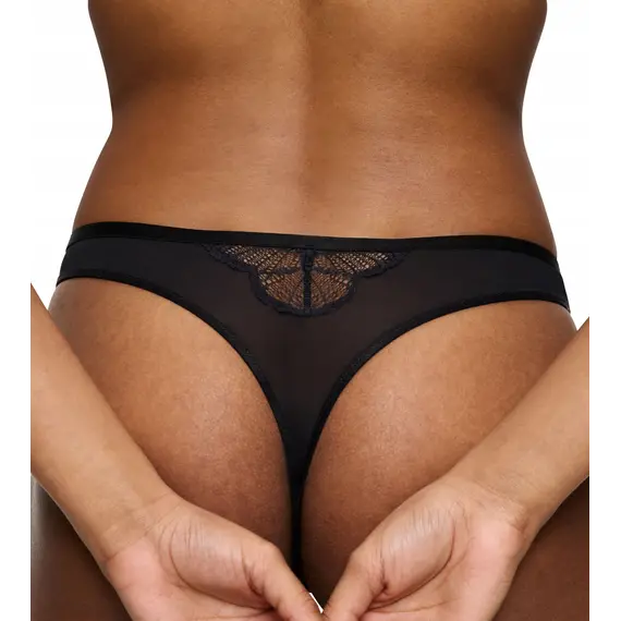 Triumph majtki damskie string Palina Moonlight Kiss, Kolor: czarny, Rozmiar: 42, 2 image