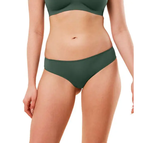 Triumph majtki damskie Lovely Micro Brazilian String, Kolor: ciemny zielony, Rozmiar: XL, 2 image