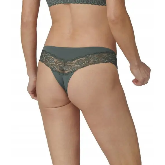 Triumph Lovely Micro Brazilian String, Kolor: butelkowa zieleń, Rozmiar: XS