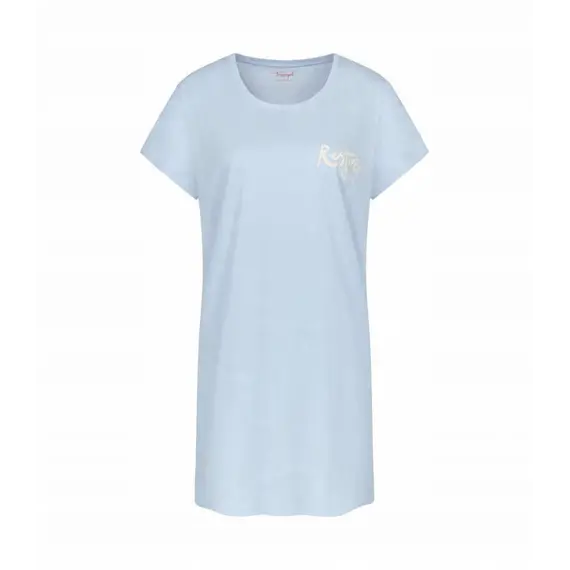 Triumph koszulka nocna damska Nightdresses NDK 02 X, Kolor: niebieski, Rozmiar: 40, 4 image