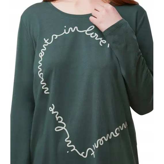 Triumph koszula nocna Nightdresses NDK 03 LSL, Kolor: zielony, Rozmiar: 38, 4 image