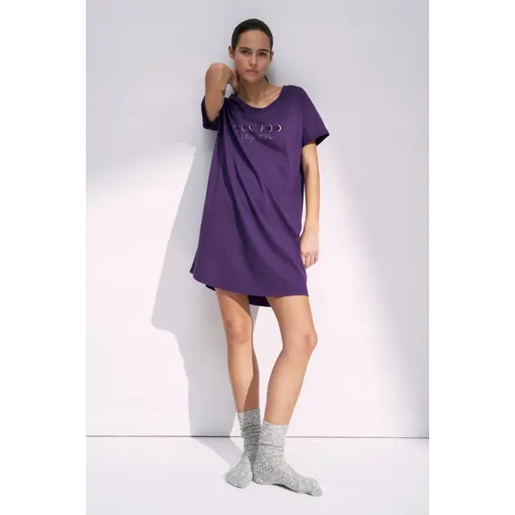 Triumph koszula nocna Nightdresses NDK X, Kolor: fioletowy, Rozmiar: 44, 5 image