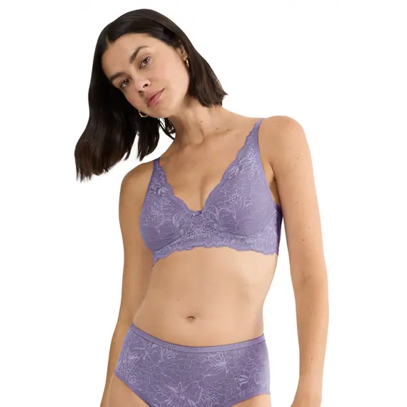 Triumph biustonosz miękki bez fiszbin Amourette Charm T N03, Kolor: liliowy, Rozmiar: 75E, 2 image