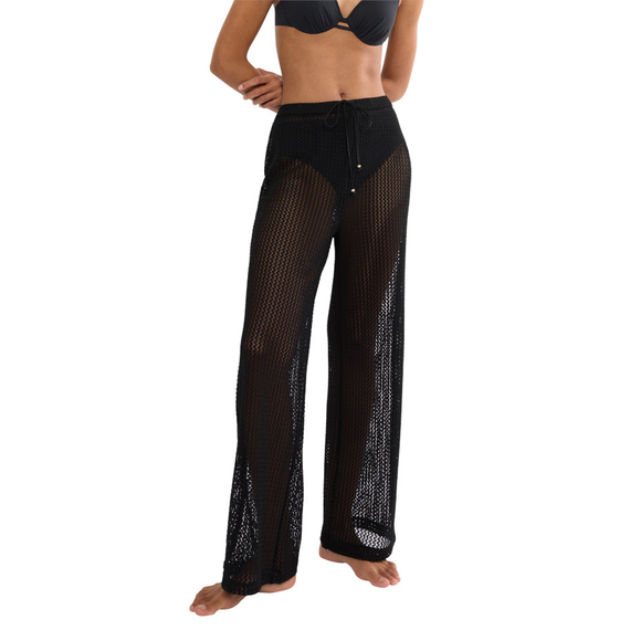 Triumph Beach MyWear Crochet Trousers, Kolor: czarny, Rozmiar: 42, 2 image