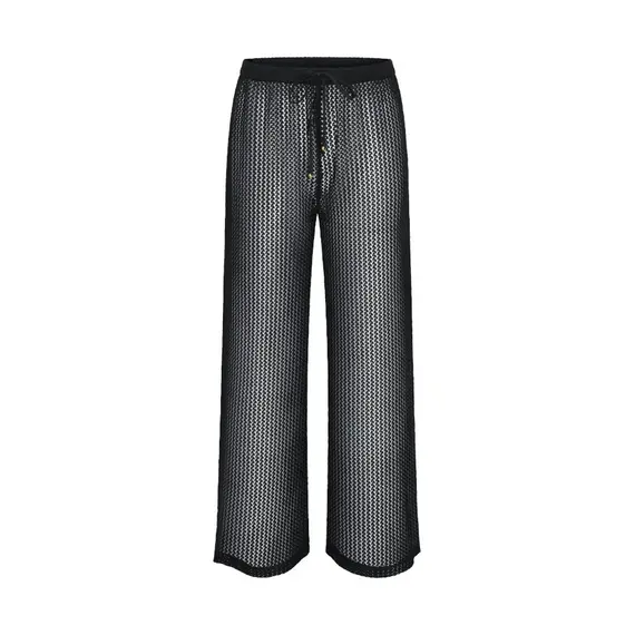 Triumph Beach MyWear Crochet Trousers, Kolor: czarny, Rozmiar: 42