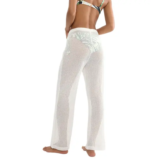 Spodnie damskie Triumph Beach MyWear Crochet Trousers, Kolor: śmietankowy, Rozmiar: 36, 3 image