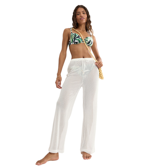 Spodnie damskie Triumph Beach MyWear Crochet Trousers, Kolor: śmietankowy, Rozmiar: 36, 5 image