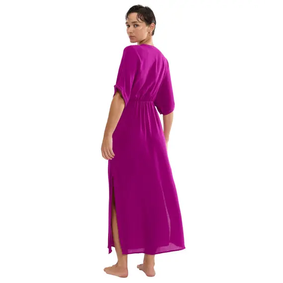 Triumph Beach MyWear Kaftan Maxi Dress, Kolor: malinowa czerwień, Rozmiar: 40, 3 image