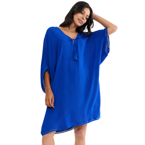Tunika damska Triumph Beach MyWear Kaftan, Kolor: kobaltowy, Rozmiar: 36, 2 image