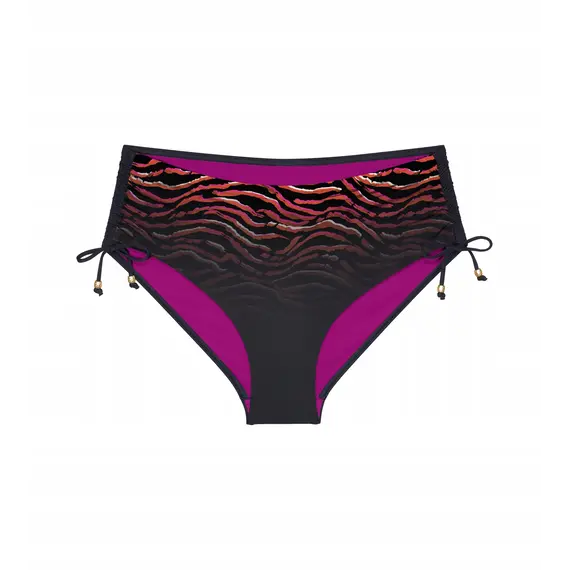 Majtki Kąpielowe Triumph Summer Wild Maxi, Kolor: czarny, Rozmiar: 38