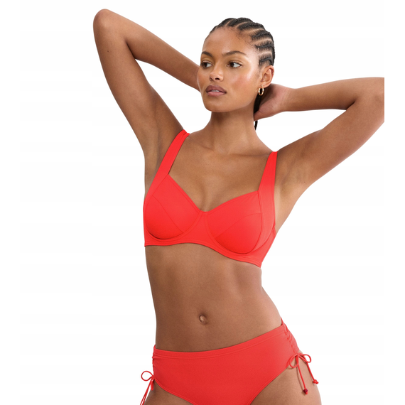 Biustonosz Kąpielowy Triumph Mix & Match Summer W sd na fiszbinie, Kolor: pomarańczowy, Rozmiar: 38D