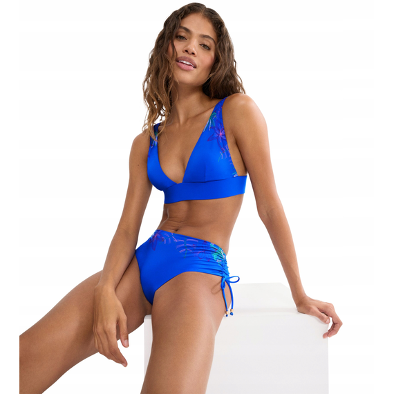 Majtki Kąpielowe Triumph Summer Tropics Midi, Kolor: niebieski, Rozmiar: 44, 4 image