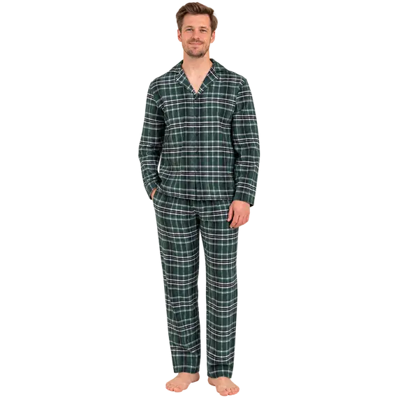Moraj Piżama Męska PDM5700-002, Kolor: zielony, Rozmiar: 3XL