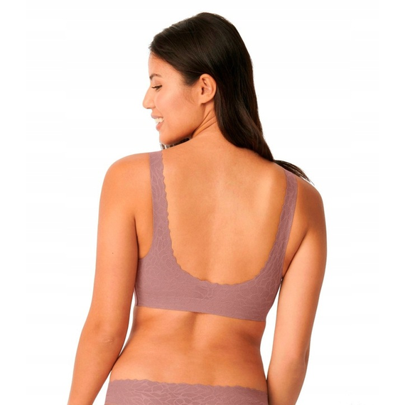 Biustonosz Braletka Sloggi Zero Feel Lace 2.0 M, Kolor: brązowy, Rozmiar: M, 2 image