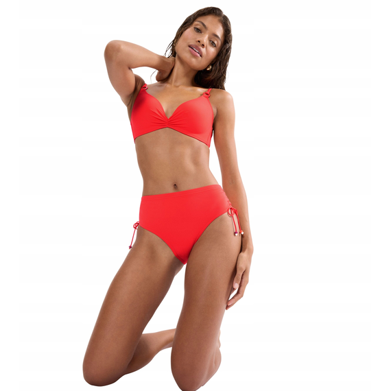 Majtki Kąpielowe Triumph Mix & Match Summer Midi 05 sd, Kolor: pomarańczowy, Rozmiar: 44, 4 image