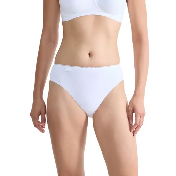 3 x Majtki damskie Sloggi 24/7 Cotton H Tai C3P białe, Kolor: biały, Rozmiar: 38, 2 image