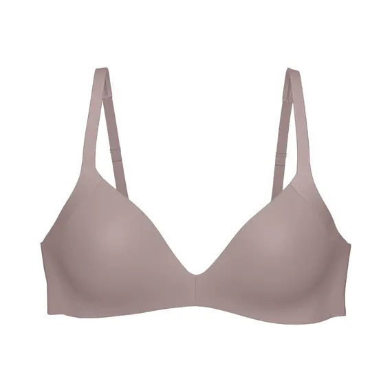 Biustonosz bez fiszbin z usztywnianymi miseczkami Triumph Body Make-Up Soft Touch P EX jasny cielisty, Kolor: brązowy/beżowy, Rozmiar: 75B, 5 image
