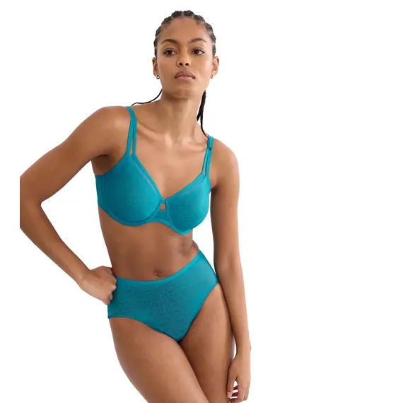 Triumph majtki damskie Signature Sheer Maxi EX turkusowe, Kolor: turkusowy, Rozmiar: 38, 4 image