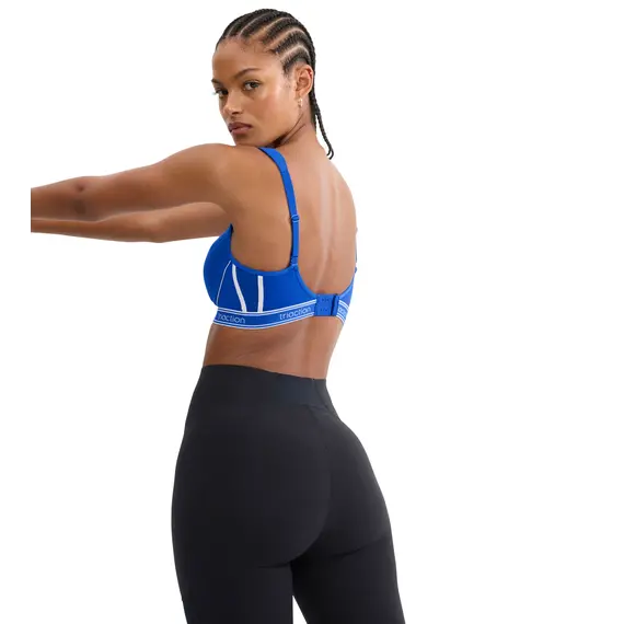 Biustonosz sportowy Triumph Triaction Cardio Breeze N – Racing Blue, Kolor: niebieski, Rozmiar: 75C, 2 image