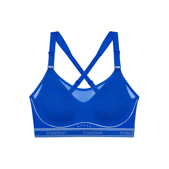 Biustonosz sportowy Triumph Triaction Cardio Breeze N – Racing Blue, Kolor: niebieski, Rozmiar: 75C, 6 image