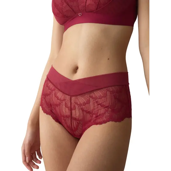 Triumph Love in Lace Shorty, Kolor: bordowy, Rozmiar: 38, 3 image