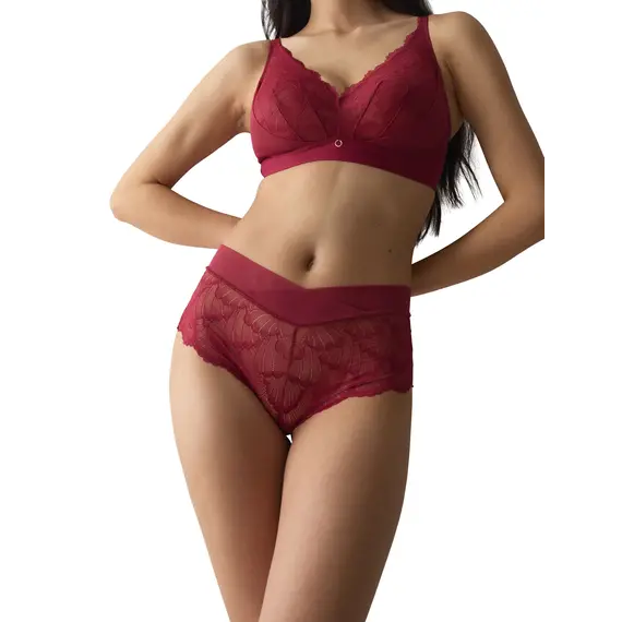 Triumph Love in Lace Shorty, Kolor: bordowy, Rozmiar: 38