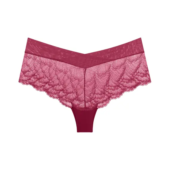 Triumph Love in Lace Shorty, Kolor: bordowy, Rozmiar: 38, 5 image