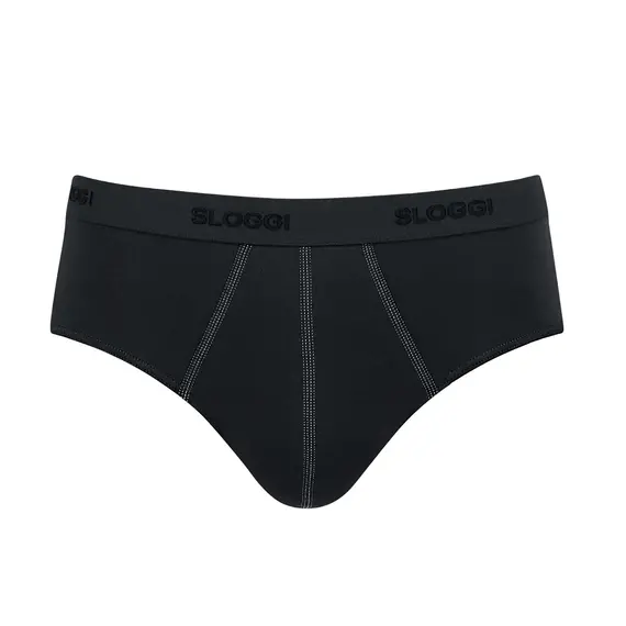 ​Majtki Slipy Sloggi men 24/7 Midi czarne, Kolor: CZARNE, Rozmiar: XXL, 2 image