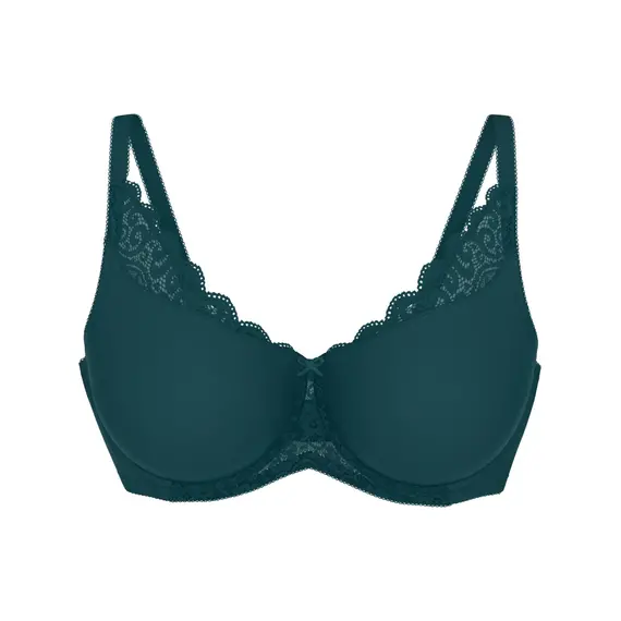 Biustonosz Minimizer Triumph Amourette W01 – Teal Green, Kolor: butelkowa zieleń, Rozmiar: 85F, 5 image