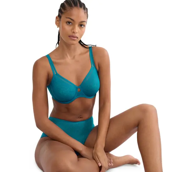 Triumph Signature Sheer W01, Kolor: turkusowy, Rozmiar: 70D