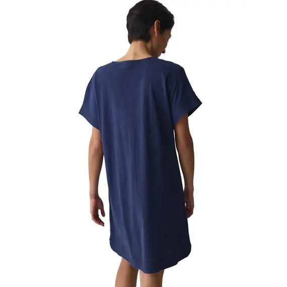 Koszula nocna z bawełny Triumph Nightdresses NDK SSL 08 – Granatowa, Kolor: granat, Rozmiar: 40, 2 image
